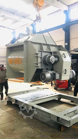 Malaxor de beton FABO TWIN SHAFT CONCRETE MIXER TWS 01 TWIN SHAFT CONCRETE MIXER