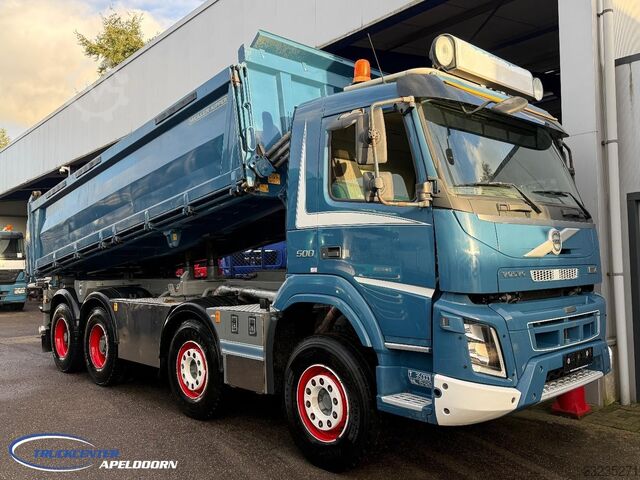 Volvo FMX 500 8x4, lisnato ogibljenje, trostrana Meiller kiperska nadgradnja, TC11481 Volvo FMX 500 8x4, Steel springs, 3 way Meiller