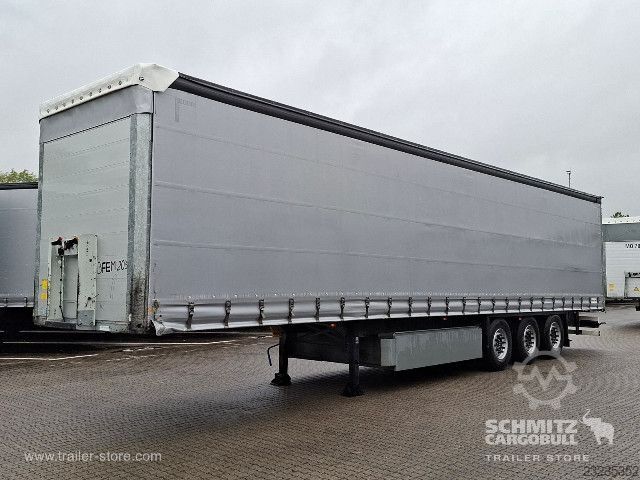 Brandalı açık yarı römork Schmitz Cargobull Curtainsider Standard Getränke