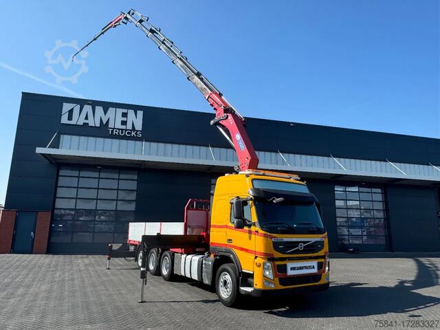 Vrachtwagen met kraan Volvo FM 500 8x4 HMF 5020-K6 + JIB FJ 1000-5