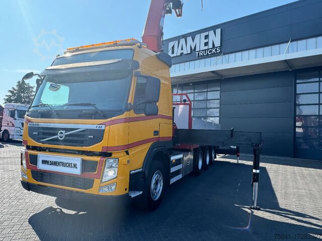 Vrachtwagen met kraan Volvo FM 500 8x4 HMF 5020-K6 + JIB FJ 1000-5