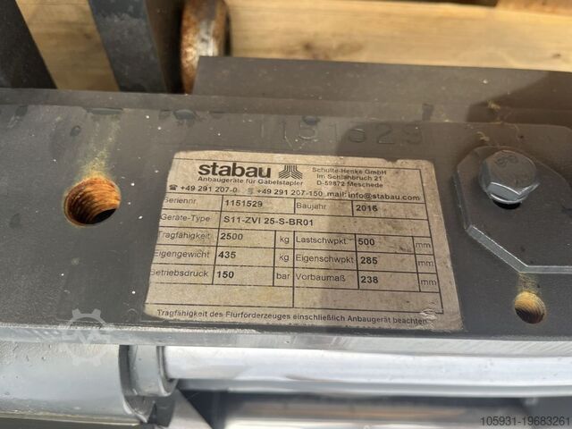 Posicionador de garfo Stabau S11-ZVI 25-S-BR01