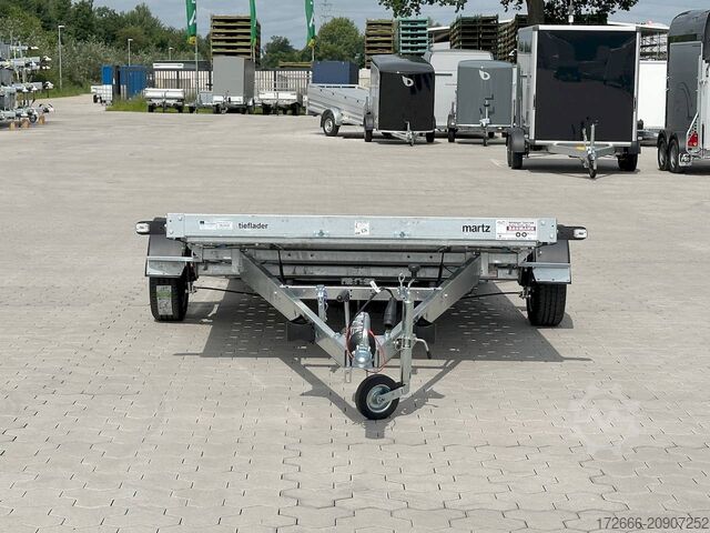 Reboque automóvel Martz TIEFLADER 350 1,8T 353X184CM 1800KG AUTOTRAILER