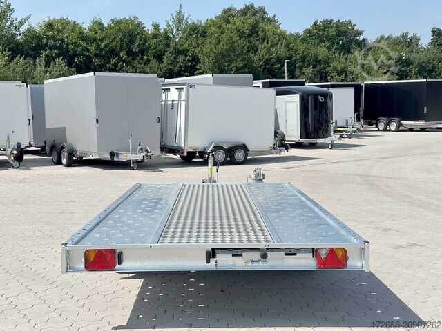 Reboque automóvel Martz GT KIPPBAR 400/2 S 2,7T | HOLZ + ALURIFFELBLECHBODEN 405X215CM 2700KG AUTOTRAILER