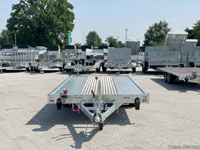 Reboque automóvel Martz GT KIPPBAR 400/2 S 2,7T | HOLZ + ALURIFFELBLECHBODEN 405X215CM 2700KG AUTOTRAILER