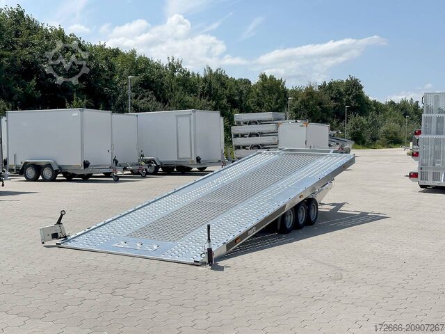 Reboque automóvel Martz GT KIPPBAR 580/3 3,5T | ALUBODEN MITTIG 565X209CM 3500KG AUTOTRAILER