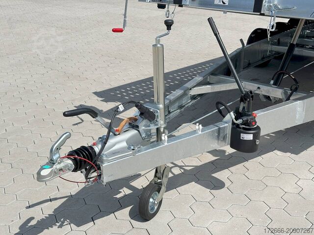 Reboque automóvel Martz GT KIPPBAR 580/3 3,5T | ALUBODEN MITTIG 565X209CM 3500KG AUTOTRAILER