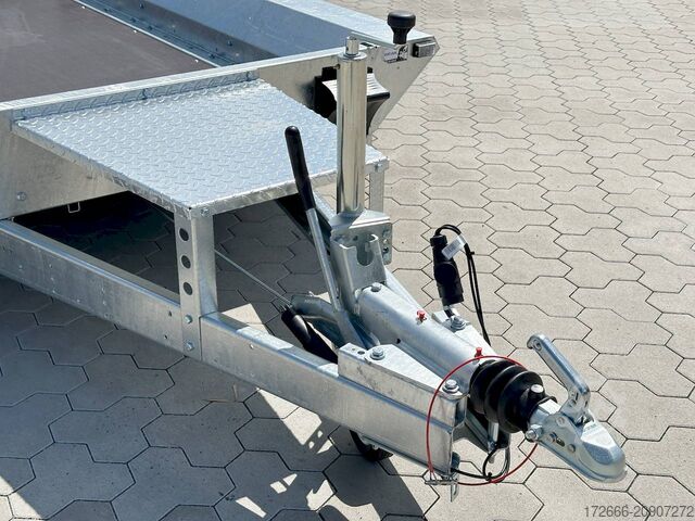 Máquinas de construção Martz BAU-3 260/2 S 2,7T 260X150CM 2700KG BAUMASCHINENANHÄNGER