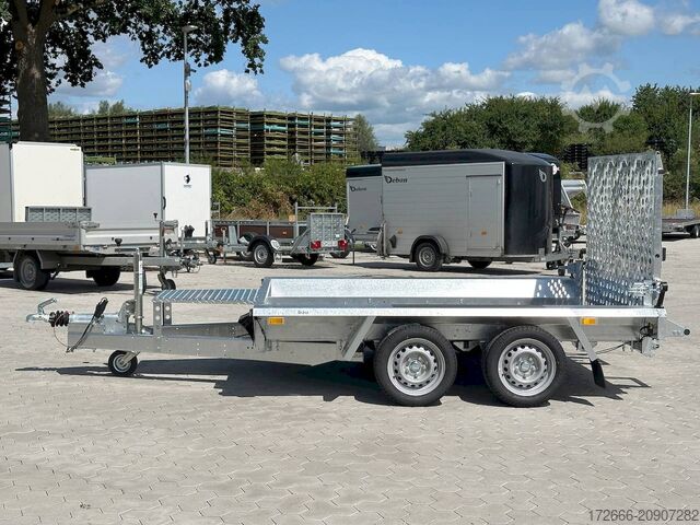 Máquinas de construção Martz BAU-3 300/2 S 2,7T 298X153CM 2700KG BAUMASCHINENANHÄNGER