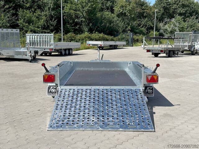 Máquinas de construção Martz BAU-3 300/2 S 2,7T 298X153CM 2700KG BAUMASCHINENANHÄNGER