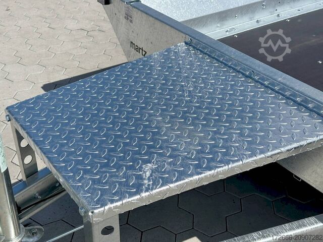 Máquinas de construção Martz BAU-3 300/2 S 2,7T 298X153CM 2700KG BAUMASCHINENANHÄNGER
