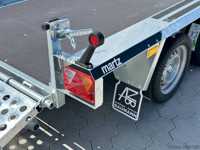 Máquinas de construção Martz BAU-3 300/2 S 2,7T 298X153CM 2700KG BAUMASCHINENANHÄNGER