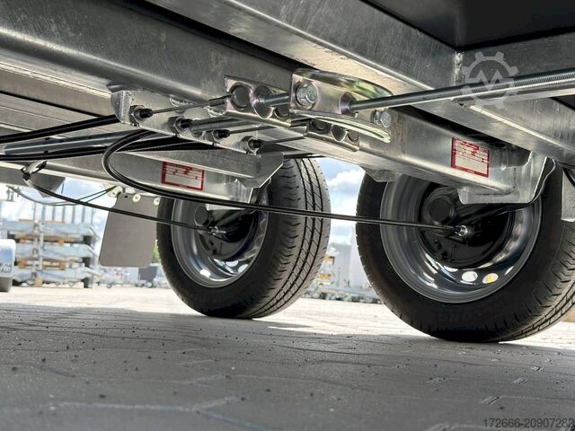 Máquinas de construção Martz BAU-3 300/2 S 2,7T 298X153CM 2700KG BAUMASCHINENANHÄNGER