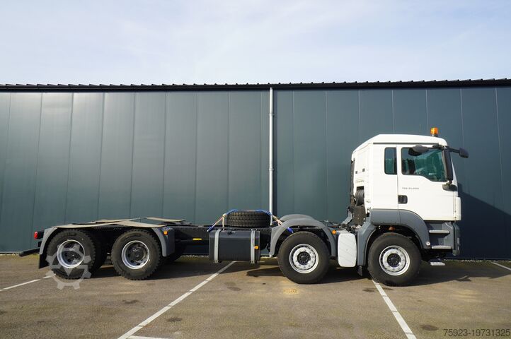 Podvozek s kabinou MAN TGS41.400 8X4 BB-WW NEW UNUSED CHASSIS EURO3