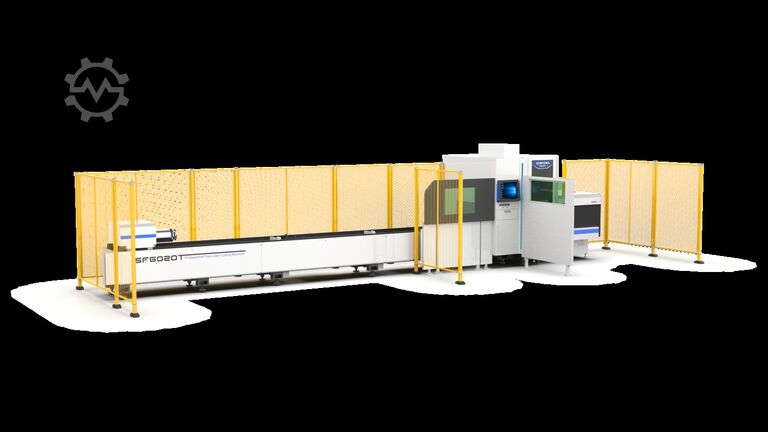Tube laser cutting machine TÜV-CE certified Senfeng SF6020T