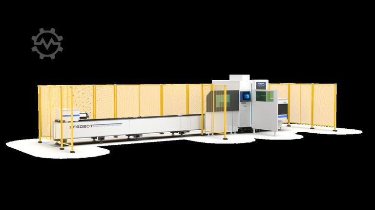 Tube laser cutting machine TÜV-CE certified Senfeng SF6020T