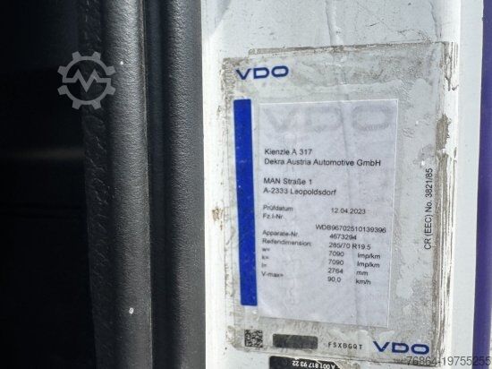 Autocarro con pianale e telone MERCEDES-BENZ ATEGO N2 EURO 6