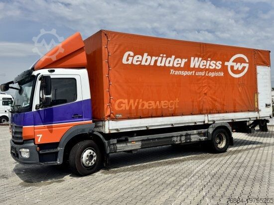 Autocarro con pianale e telone MERCEDES-BENZ ATEGO N2 EURO 6