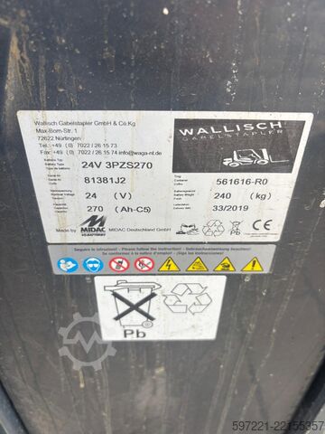 Paletové zakladače Jungheinrich ERD 220 --> Batterie aus 2019!