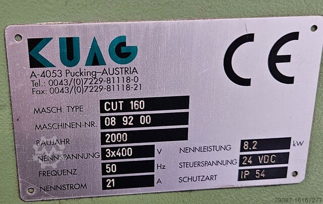 CSŐFŰRÉSZ KUAG CUT-160 KUAG CUT-160