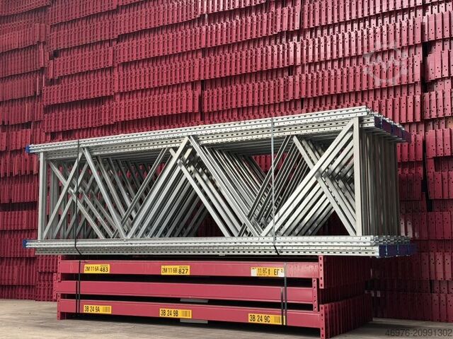 Hochregallager Palettenregalanlage SSI Schäfer PR 600 Regallänge: 22,50 lfm.