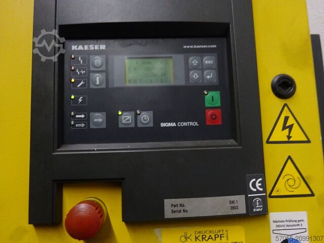 Csavarkompresszor Kaeser SM 12 T