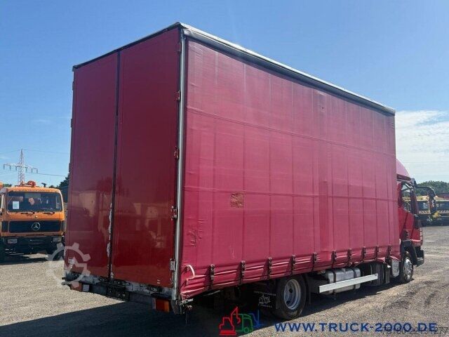 Flaklastbil med kapell Iveco 80E22 Jumbo Schiebeplane L+R Gr. Haus AHK Klima