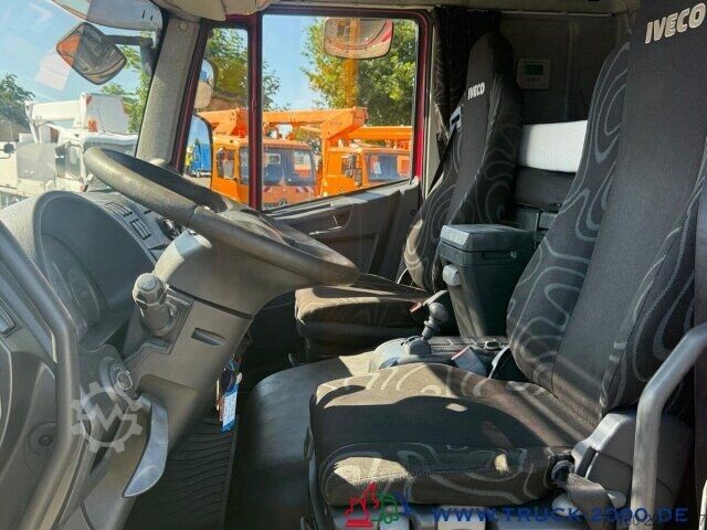 Flaklastbil med kapell Iveco 80E22 Jumbo Schiebeplane L+R Gr. Haus AHK Klima