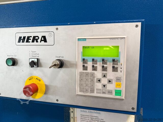 Guillotineskärare - hydraulisk HERA TS 3100 x 4