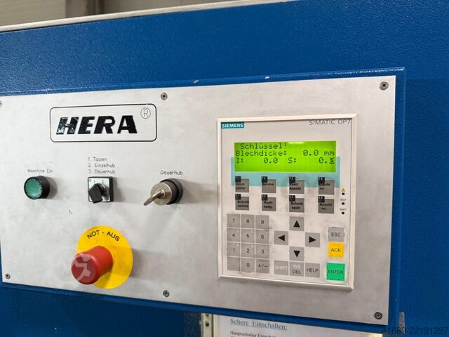 Guillotineskärare - hydraulisk HERA TS 3100 x 4