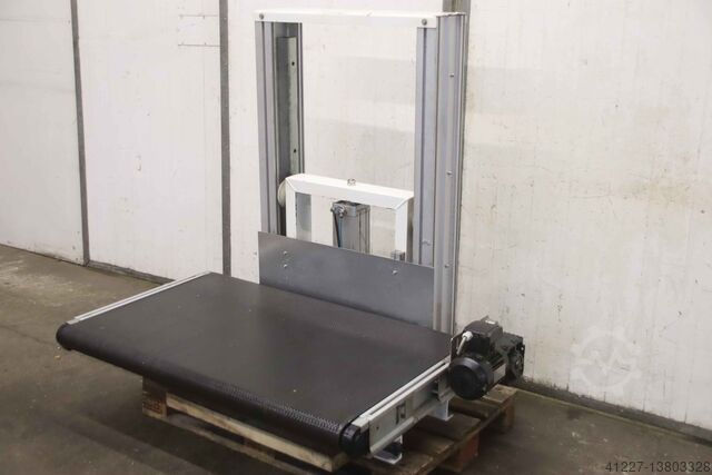 Transportband 8 m/min in hoogte verstelbaar Interroll 4081 815 x 1215 mm Hub 500 mm