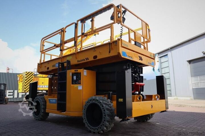 Scissor lift Haulotte HS15EPRO Valid Inspection, *Guarantee! Full Electr