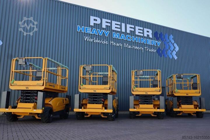 Scissor lift Haulotte Compact 12DX Valid Inspection, *Guarantee! Diesel,