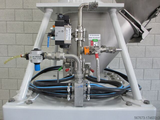 Vysoce účinný míchač / aglomerátor Hosokawa Micron Schugi Flexomix FXD 335