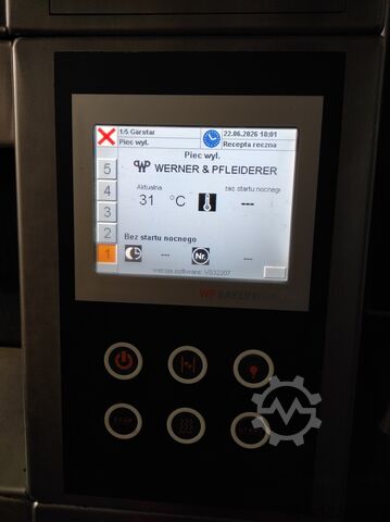 Elektrisk hyllugn för bageri WP MATADOR STORE