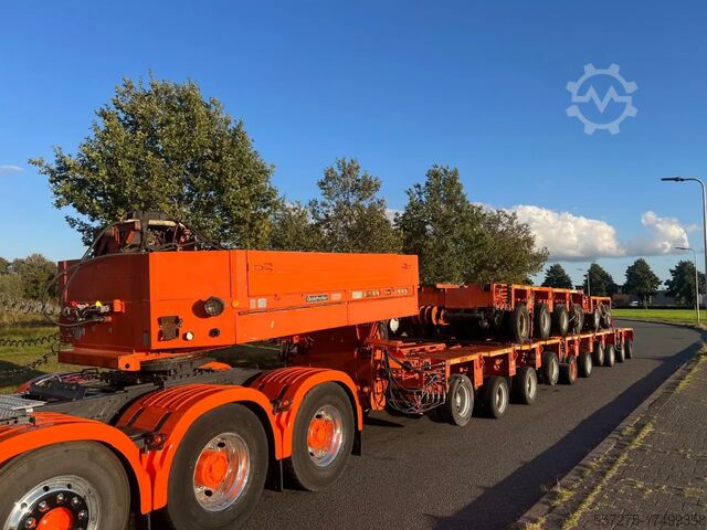 Goldhofer THP/LTSO 16 aslijnen Goldhofer THP/LTSO 16 axle lines