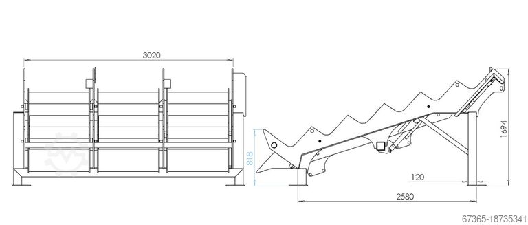 Machines pour parcs à grumes KARO WOOD KW-stf/2