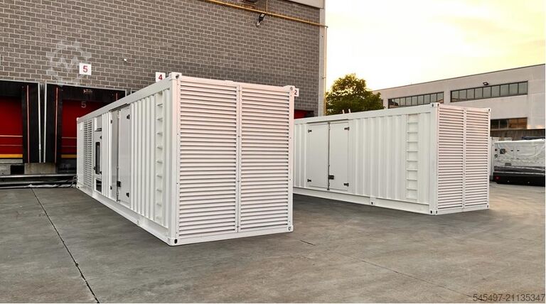 2200 kVA container diesel generator MTU 16V4000G63
