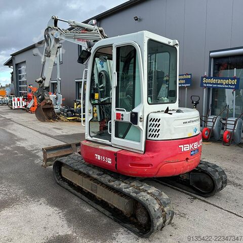 Minigraver Takeuchi TB 153 FR