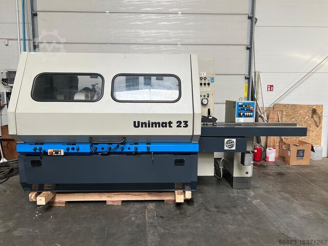 Formier, vierzijdige schaafmachine Weinig Unimat 23