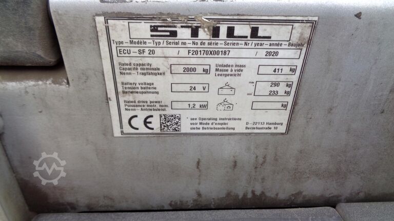 Zástupný znak STILL ECU-SF20
