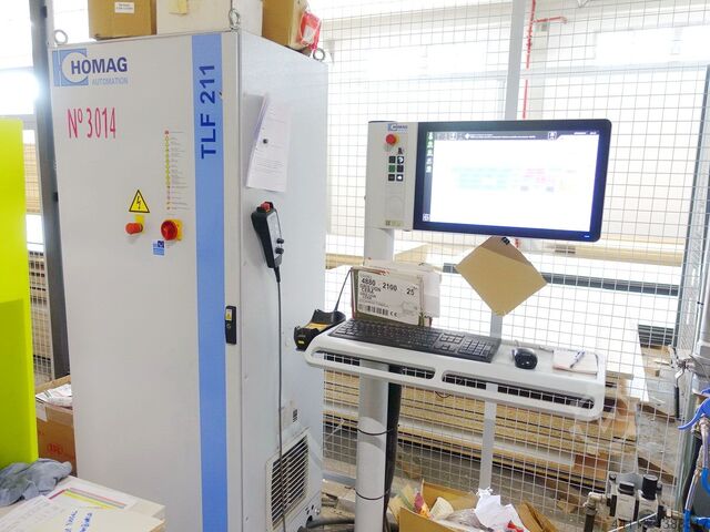 PANEELBALKZAAG+AUTOMATISCH OPSLAGSYSTEEM HOLZMA (HOMAG Group) HPP 300 / 56 / 56 PROFILINE + TFL 211/10
