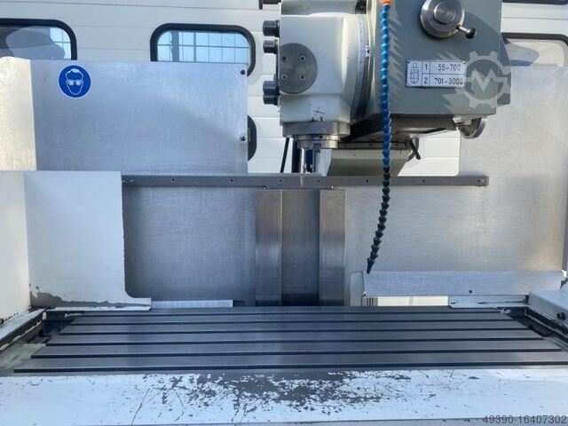 HEIDENHAIN TNC 320'li CNC freze makinesi, universal freze makinesi, konsollu freze makinesi. ABENE VHF-360TI