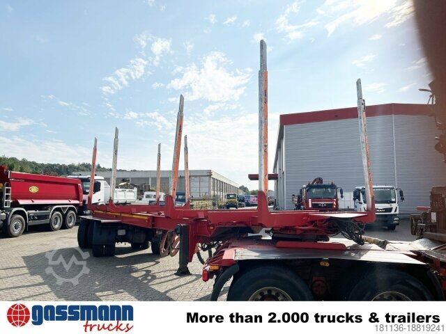 Semirremolque de troncos Doll A321, Ausziehbar von 10,7m-15,2m, 2x Lenkachse