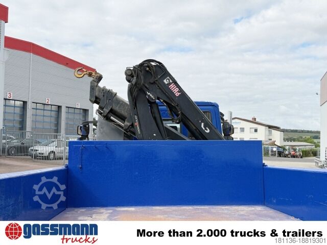 Tipvogn Iveco EuroCargo ML120E28K 4x2 mit Kran Hiab XS088 ES-3