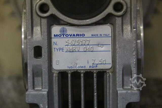 Getriebemotor 0,75 kW 378 U/min Motovario NHRV 040
