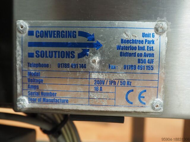 Convergerend transportsysteem Converging Conveyor High Speed 240 Volt