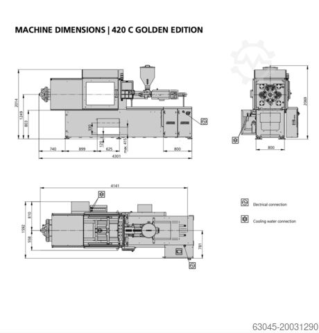Arburg 420C 1000-290 (2014) e2 Arburg 420 C 1000-290
