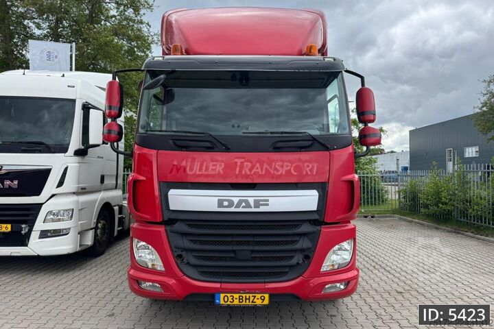 Telone scorrevole DAF CF 330 Day Cab, Euro 6, 6x2 / Broken engine! / ...