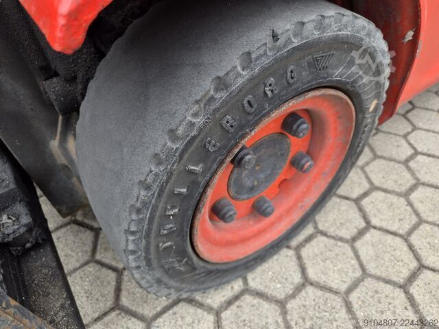 Carrello elevatore Linde E16C, Triplex, Freelift & Sideshift.